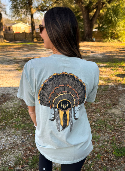 Freak Outdoors Turkey Fan Mount S/S TEE Shirt