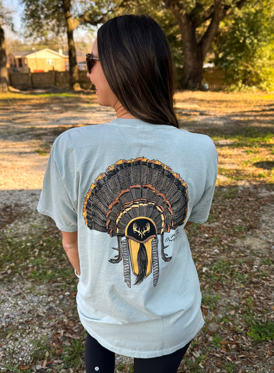 Freak Outdoors Turkey Fan Mount S/S TEE Shirt