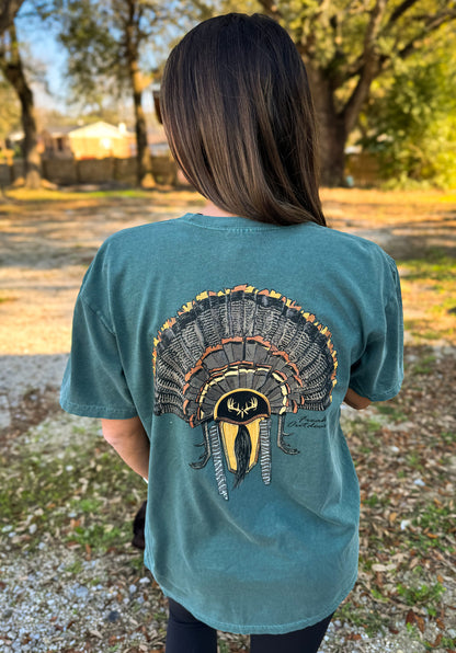 Freak Outdoors Turkey Fan Mount S/S TEE Shirt