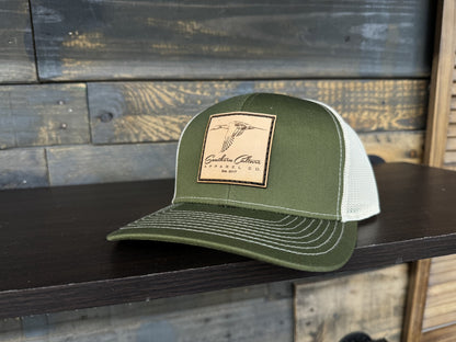 Southern Culture Pintail Leather Patch Snapback Hat