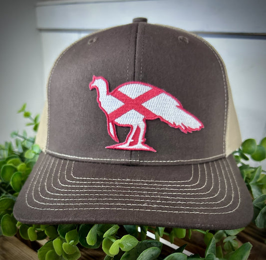 Dixie Fowl Company AL Wary Tom Turkey Snapback Hat