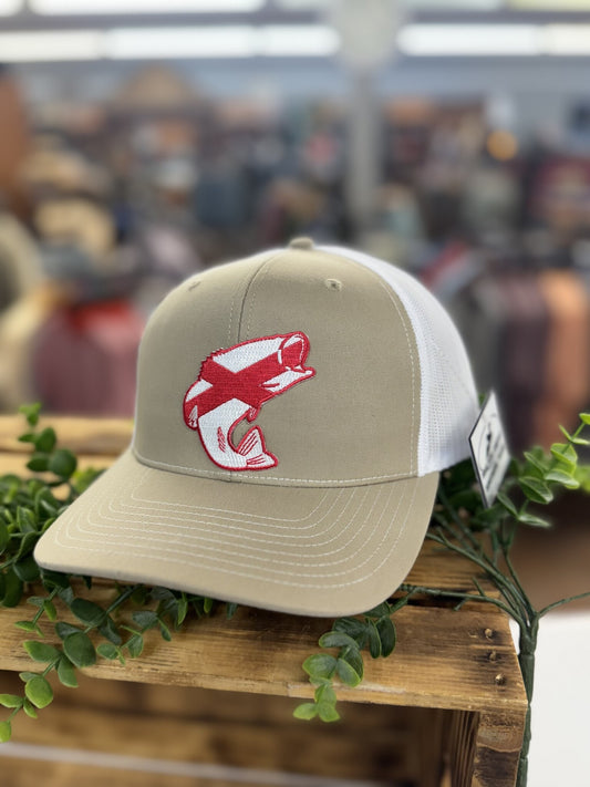 Dixie Fowl Hat Co. AL Bass Snapback Hat