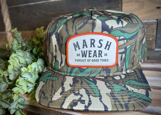 Marsh Wear Apparel Men's Drummond Mossy Oak Snapback Hat
