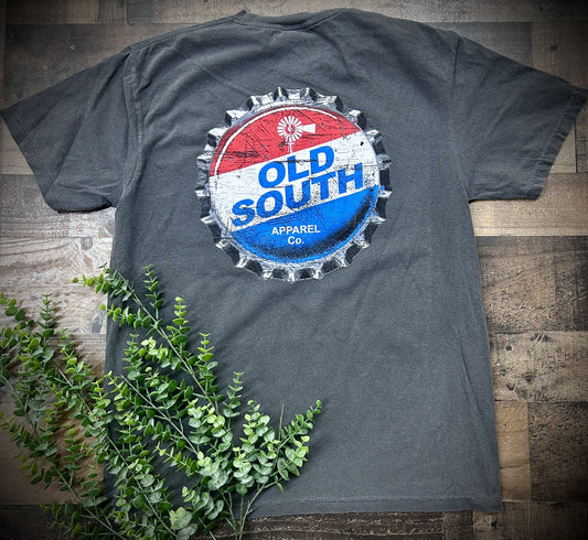 Old South Apparel Vintage Bottle Cap S/S TEE Shirt