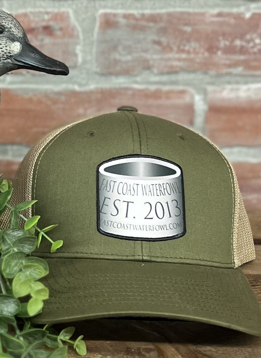 East Coast Waterfowl ECW Band Patch Snapback Hats