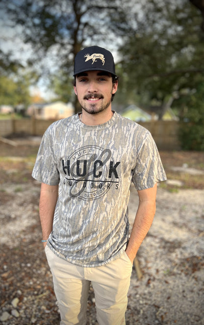 Huck Outdoors Ghost Logo S/S TEE Shirt