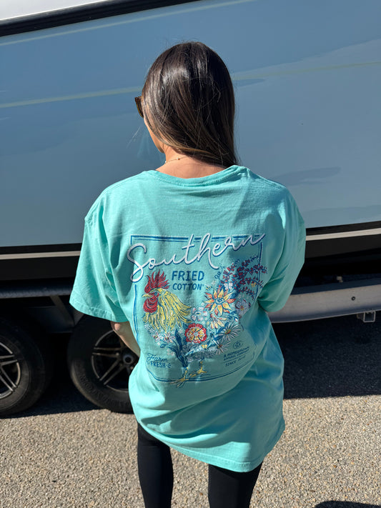 Southern Fried Cotton Women's Farm Fresh S/S TEE Shirt