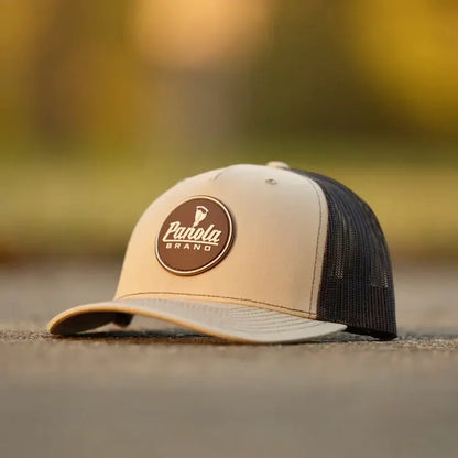 Panola Brand Rubber Patch 5 Panel Trucker Snapback Hat