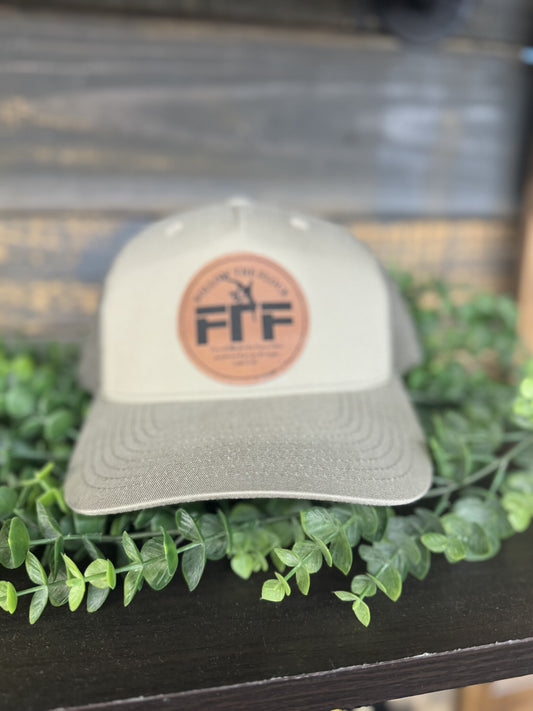 Follow the Flock Circle FTF Leather Patch Snapback Hat