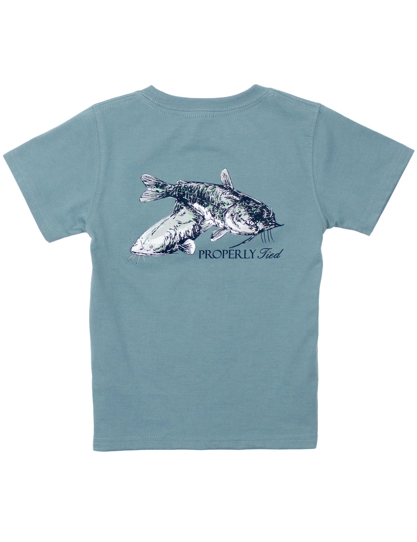 Properly Tied Youth Boys Mudcat S/S TEE Shirt