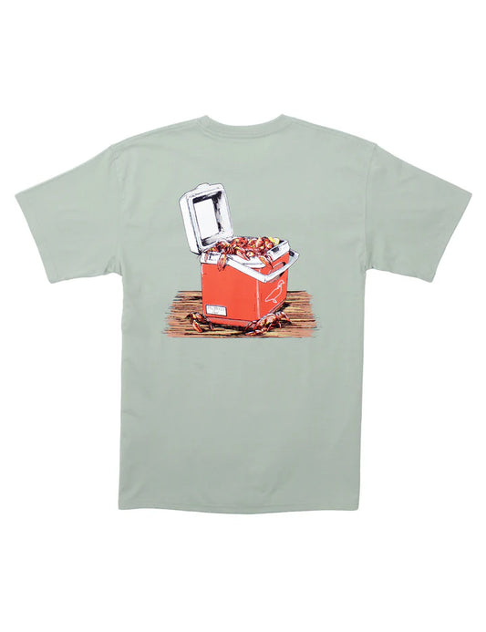 Properly Tied Crawfish Cooler S/S TEE Shirt