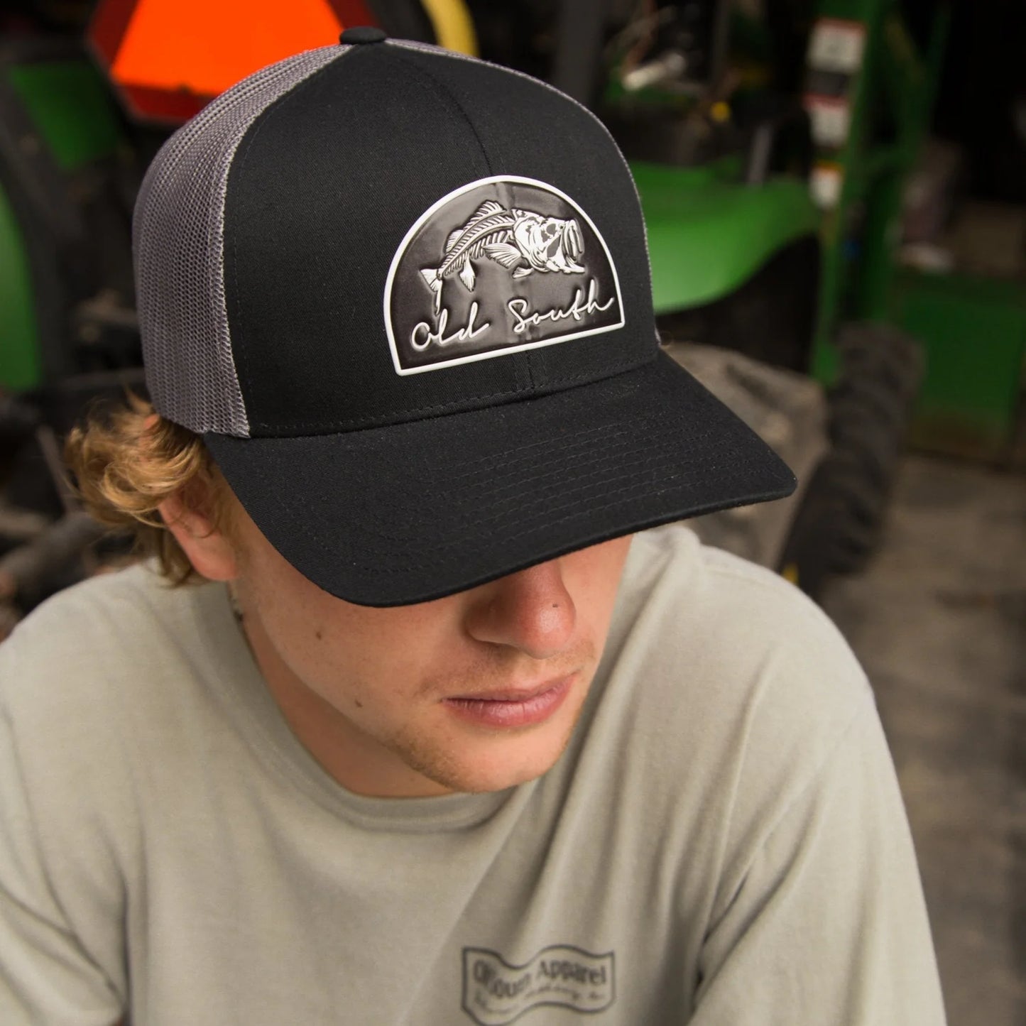Old South Skully Patch Snapback Hat