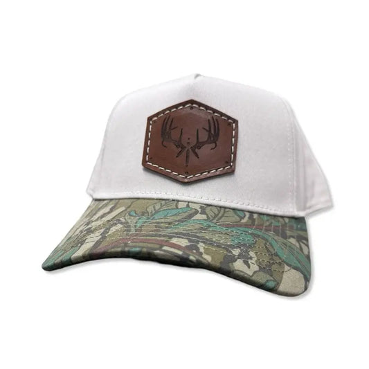 Freak Outdoors Telluride Steel Leather Patch Snapback Hat