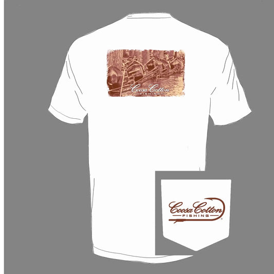 Coosa Cotton Poles Down S/S TEE Shirt