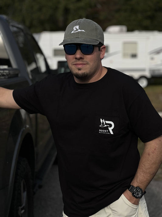 Roost Waterfowl Roost Camo Logo S/S TEE Shirt