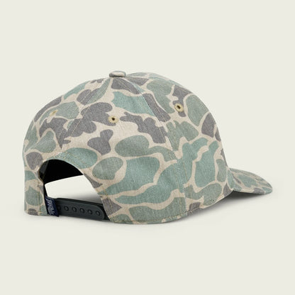 Marsh Wear Apparel Youth RR Leather Patch Snapback Hat - Green Camo - Youth