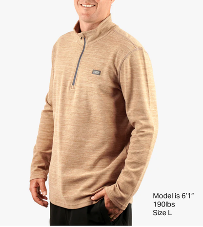 Aftco Men's Coastal Layer 1/4 Zip Jacket