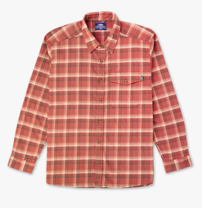 Aftco Men's Lager flannel Button Down L/S Shirt