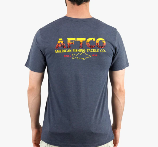 Aftco Men's Sunset Views S/S TEE Shirt
