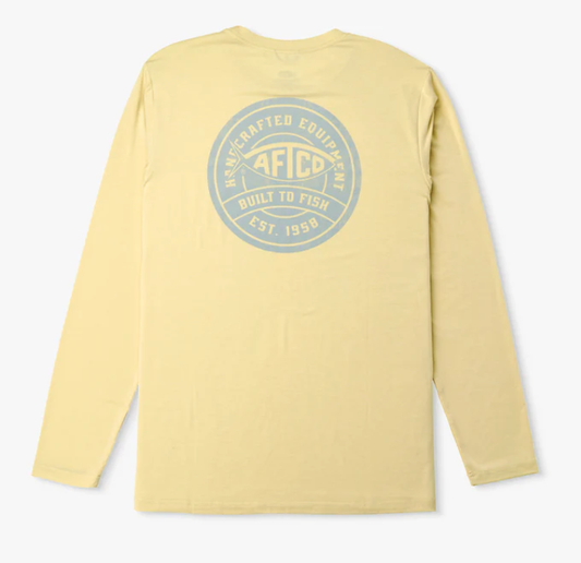 Aftco Men's Ocean Bound UPF Performance L/S Shirt