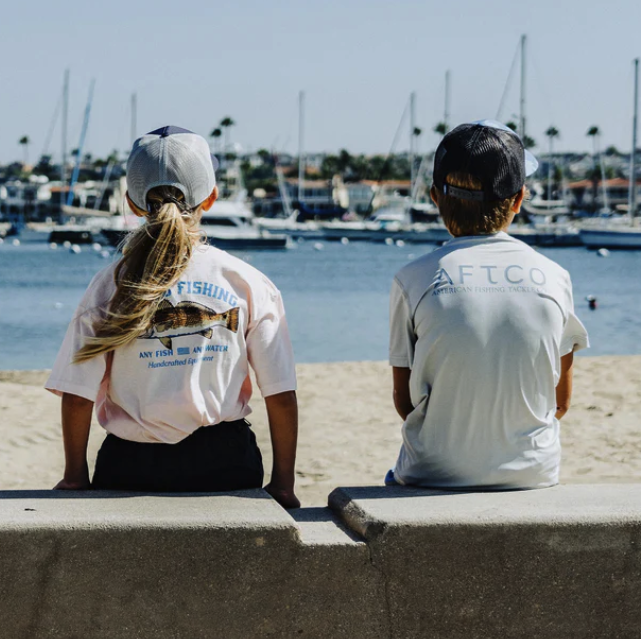 Aftco Youth Spotted S/S TEE Shirt