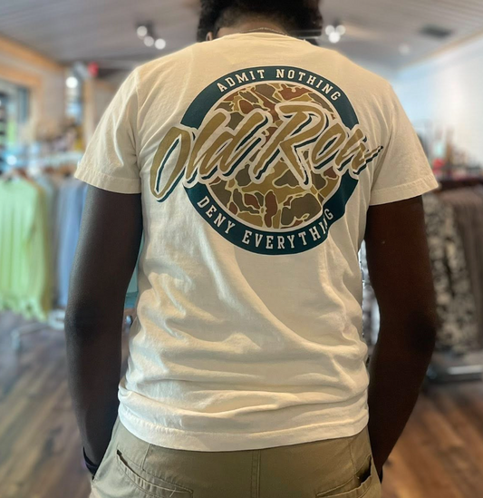 Old Row Outdoors 80s Camo Circle Pocket S/S TEE Shirt