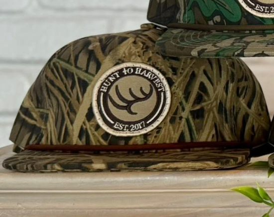 Hunt to Harvest Woven Patch Rope Snapback Hat