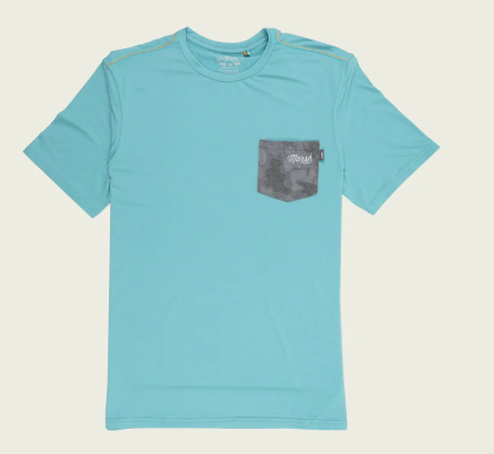 Marsh Wear Mallard Camo Pocket Pamlico S/S Shirt