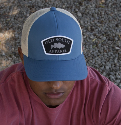 Old South Apparel Broken Line Trucker Snapback Hat