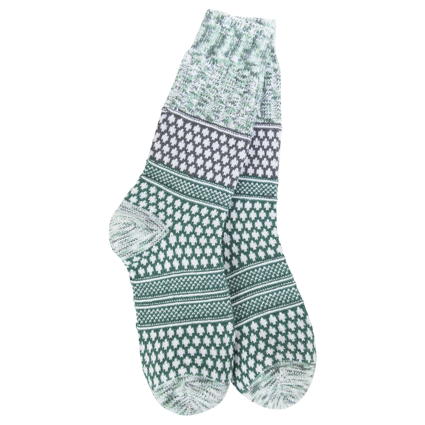 World's Softest Socks Holiday Seasonal Gallery Textured Crew