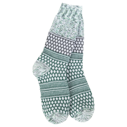 World's Softest Socks Holiday Seasonal Gallery Textured Crew