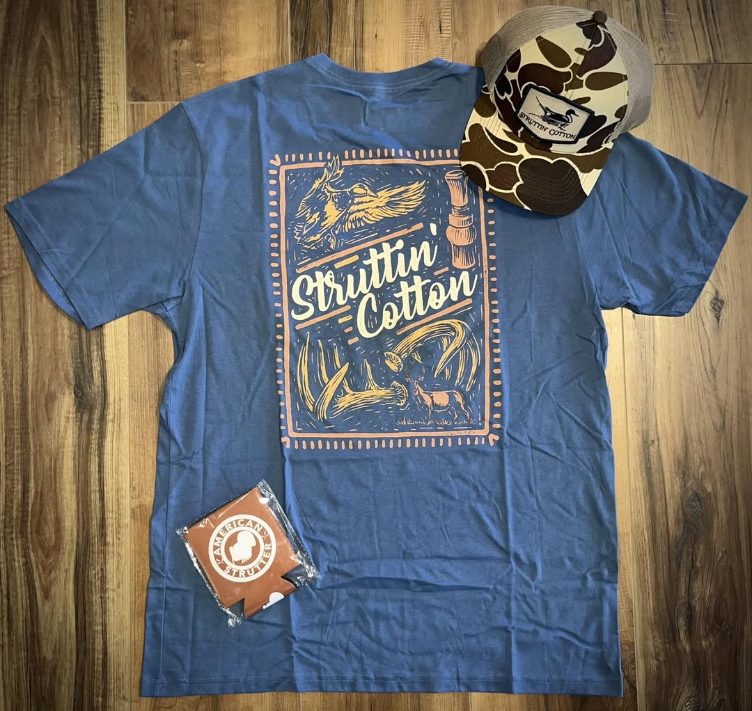 Struttin' Cotton Stamp Collector S/S TEE Shirt