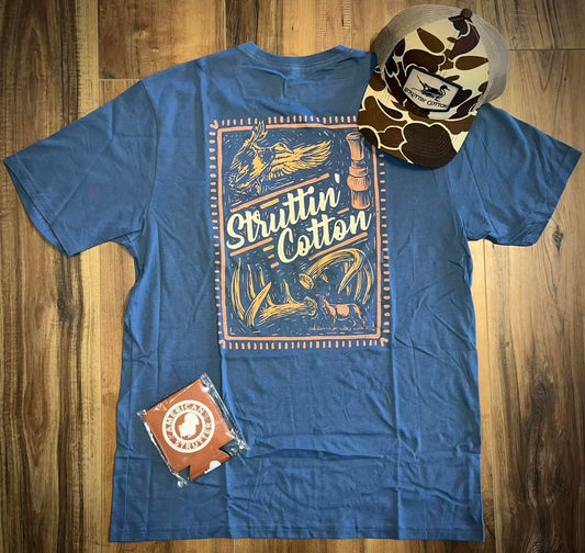 Struttin' Cotton Stamp Collector S/S TEE Shirt