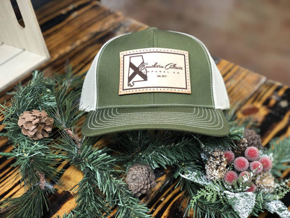 Southern Culture Light State Tradition Leather Patch Snapback Hat