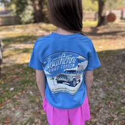 Southern Fried Cotton Youth Boys Surf Fishing S/S TEE Shirt