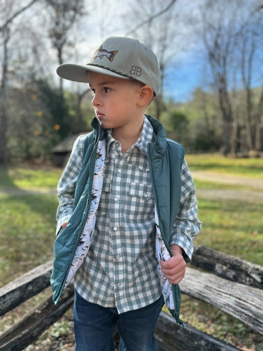 Velvet Fawn Youth Oakley Puffer Vest