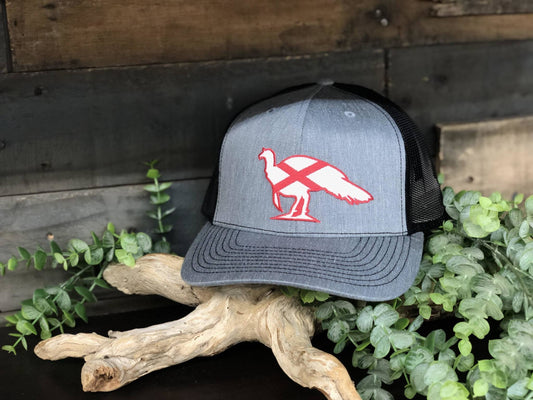 Dixie Fowl Company AL Wary Tom Turkey Snapback Hat