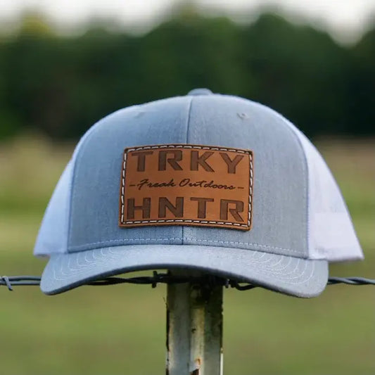 Freak Outdoors Turkey HNTR Leather Patch Snapback Hat