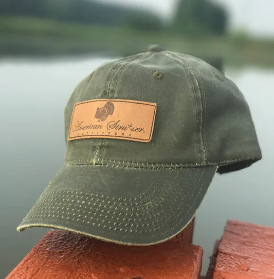 American Strutter Waxed Cotton Snapback Hat