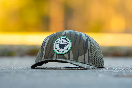Panola Brand Wild Turkey Patch Trucker Snapback Hat